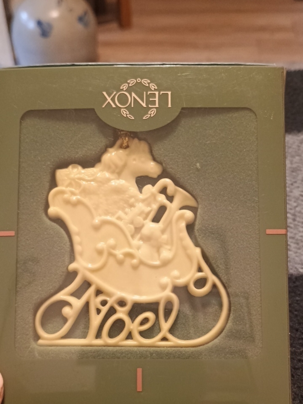 Lenox Holiday Wishes Ornament